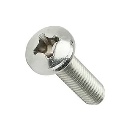 Titan Fasteners M8-1.25 x 60 mm Phillips Pan Machine Screw, Zinc Plated Steel, 50 PK CNC08060